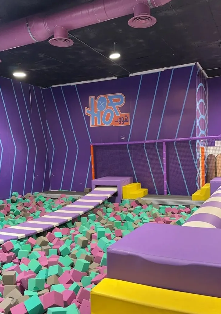 تجهيز العاب ترامبولين